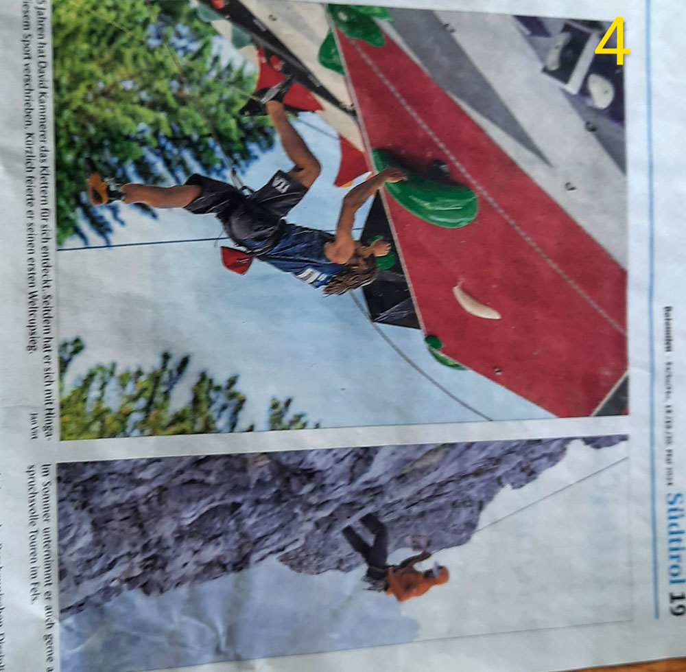 David Kammerer in der Zeitung