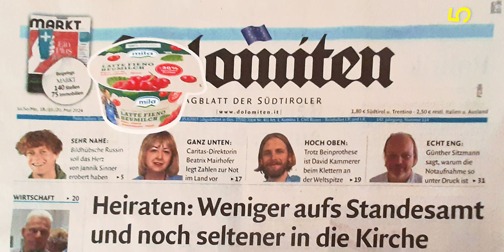 David Kammerer in den Dolomiten